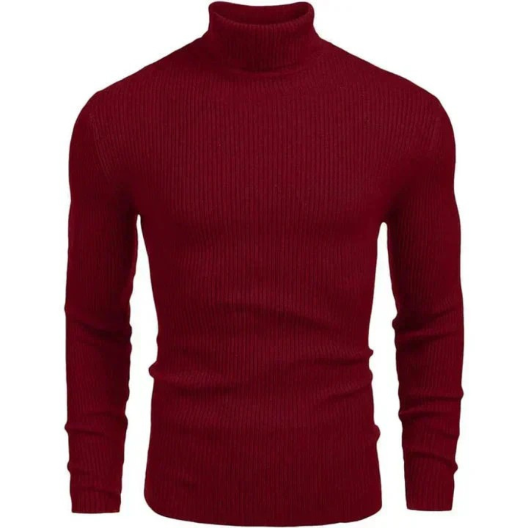 Rollneck Jumper, Classic Knit Sweater